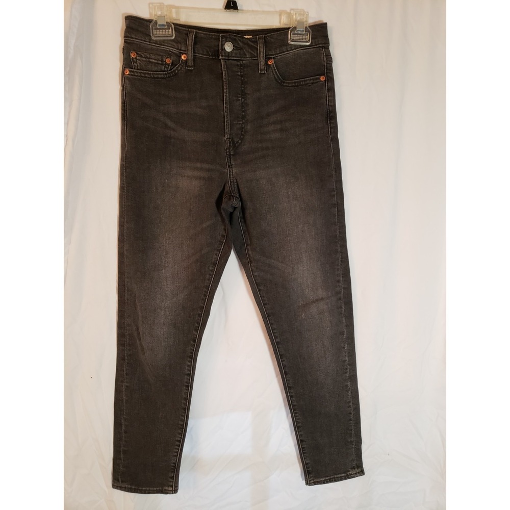 Women's Levi's Wedgie Skinny Black Jeans Size 29